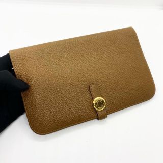 Hermes Dogon Duo Wallet, Q Stamp