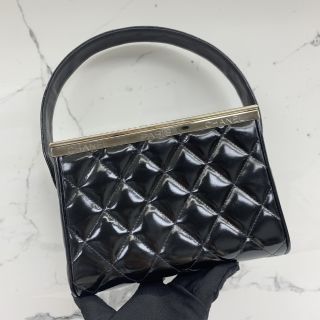 Chanel No.4 Enamel Matelassé Vanity Bag