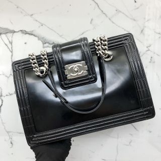 Chanel Bag No.16 Boy Calf Chain Tote