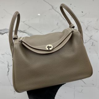 Hermes Lindy 30 Taurillon, P Stamp