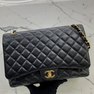 CAVIAR SKIN 33CM MAXI DOUBLE FLAP NO.14