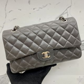 No.16 Double Classic Flap in Caviar Skin