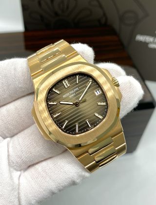 Patek Philippe Nautilus Automatic Brown Dial Men's Watch