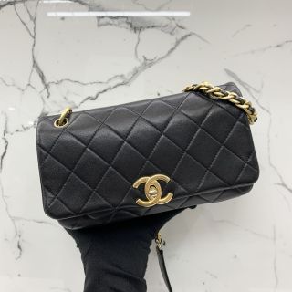 No.31 Black Chain Bag in Lambskin