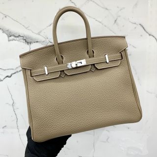 Hermes Birkin 25 Etoupe GHW, U Stamp