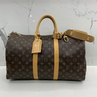 M41418 KEEPALL 45 BANDOULIERE W/INITIAL