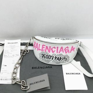 Balenciaga Souvenir Graffiti Belt Bag