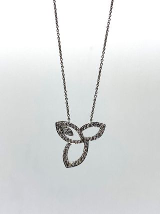 HARRY WINSTON LILY CLUSTER Pt950 Necklace