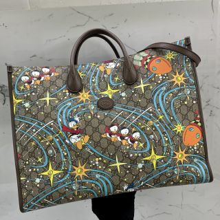 650037 DISNEY X GUCCI DONALD DUCK TOTE 2WAY