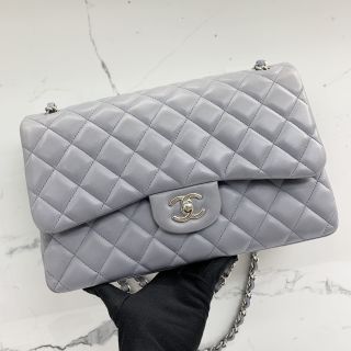 Chanel No.16 Jumbo Matelassé Flap in Lambskin