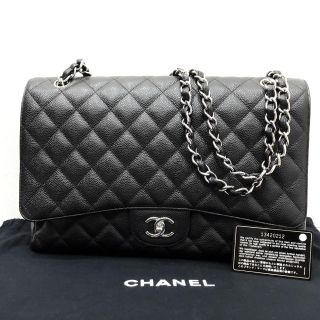 Chanel Bag Caviar Skin MAXI SINGLE FLAP NO13