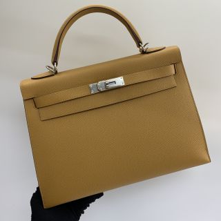 Hermes Bag Kelly 32 Epsom Full Set, T Stamp