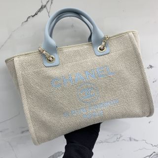 Chanel Deauville Small Shopping Tote Bag