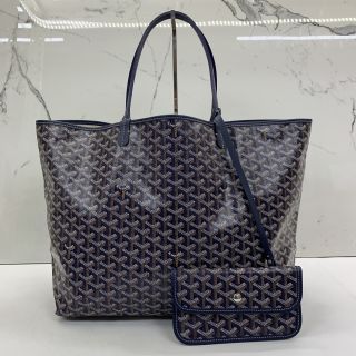 Goyard Dark Blue GM Saint Louis Bag