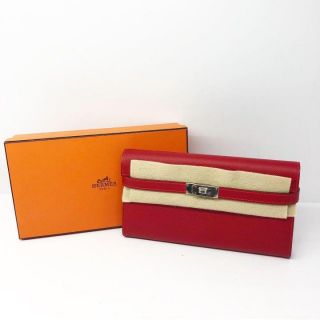 Hermes Kelly Wallet Q STAMP