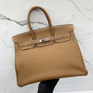 Hermes Birkin 35 in Togo, R Stamp