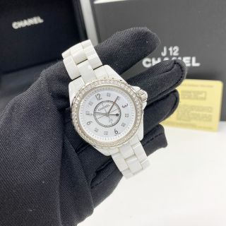 Chanel Watch J12 H3110 Diamond QZ 33mm