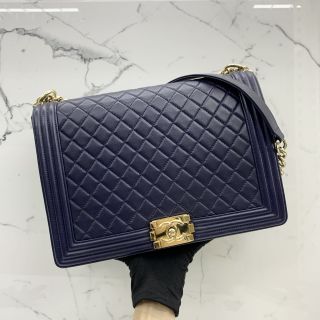 LAMBSKIN 30CM LARGE NAVY NO.22 W/CARD A67087