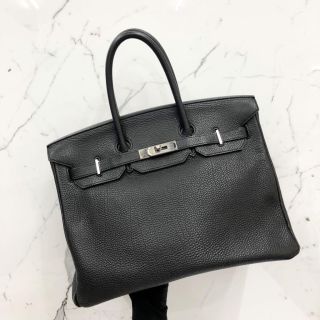 Hermes Bag Birkin 35 in Black O Stamp