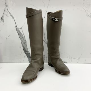 JUMPING BOOT GREY PHW #36.5