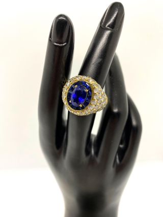 BOUCHERON Diamond & Sapphire Ring