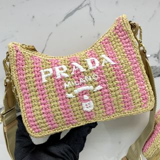 Re-Edition 2005 Pink Crochet Bag