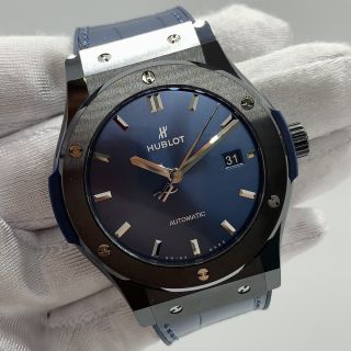 542.CM.7170.LR CERAMIC BLUE 42MM