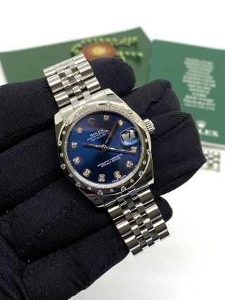 Rolex Watch Women 178344G WLinks and card 2014