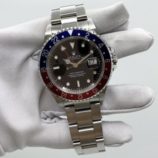 Rolex Watch Mens 16700 GMT Pepsi Fullset