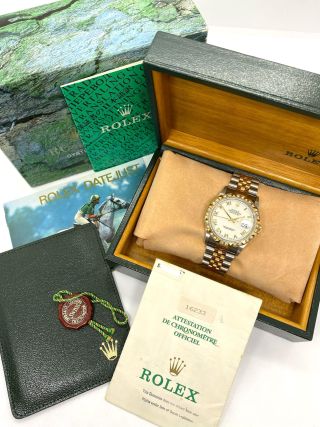 Rolex Datejust, Diamond Bezel, Stamp S