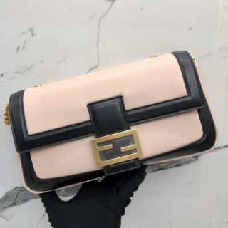 Fendi Chain Baguette Mamma Bag