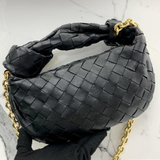 Jodie Black Chain Tote Bag