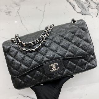 Chanel No.17 Black Jumbo Flap