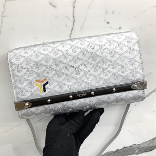 Goyard Grey Carlo PM Wallet