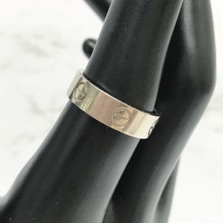 Cartier Jewelry Love Ring in White Gold