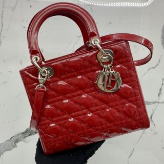 PATENT MEDIUM 2WAY ZIP RED