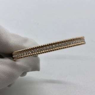 PERLÉE DIAMONDS BRACELET, 1 ROW,RG750  XS# 21.7G