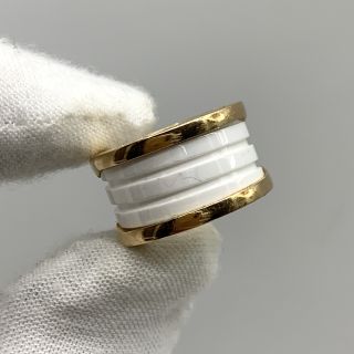 B ZERO WHITE CERAMIC #49 RING ONLY