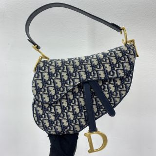 Dior Medium Oblique Saddle Bag