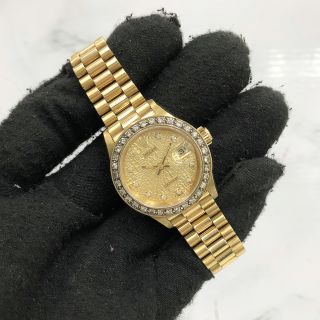 Rolex Watch Women 69178G Old D With Certificate