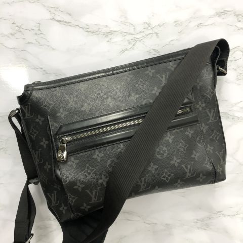 Louis Vuitton Monogram Eclipse Canvas Odyssey Messenger PM Bag