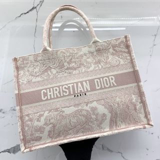 Dior Pink Medium Book Tote