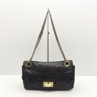 Chanel Lambskin Punching Sling Bag