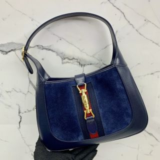 1961 ONE SHOULDER SUEDE BLUE 636709