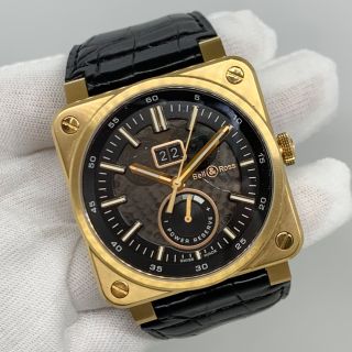 BELL & ROSS WATCH BR-03-90-R-30 32/99 150G 750 GRANDE DATE ET RESERVE DE MARC