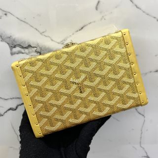 Goyard Minaudière Trunk Bag