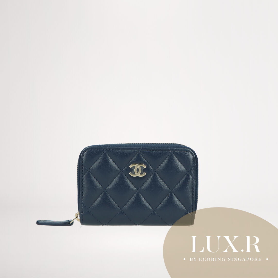 Classic Zipped Coin Purse — LUX.R