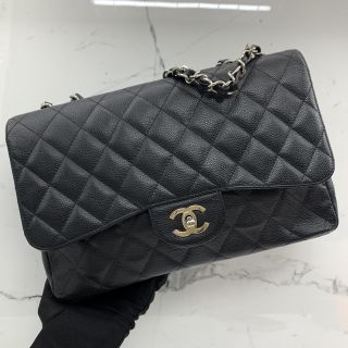 CAVIAR SKIN JUMBO 30CM SINGLE FLAP NO.11 NO CARD