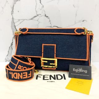 Fendi Denim Baguette Bag