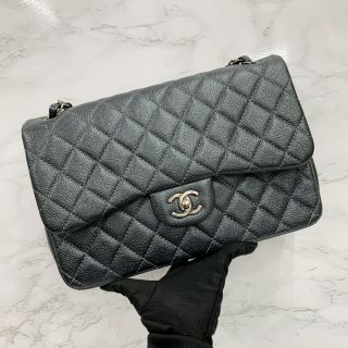 Chanel Bag Caviar Skin A58600 No.20 Jumbo W Flap 30CM